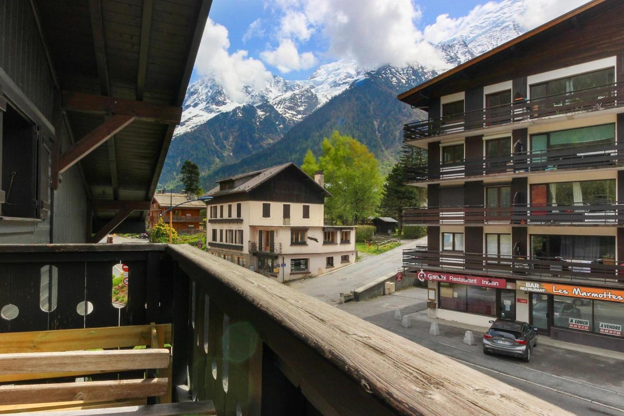 Les Dryades - Renove - Balcon Avec Vue Mt Blanc Les Houches Zewnętrze zdjęcie