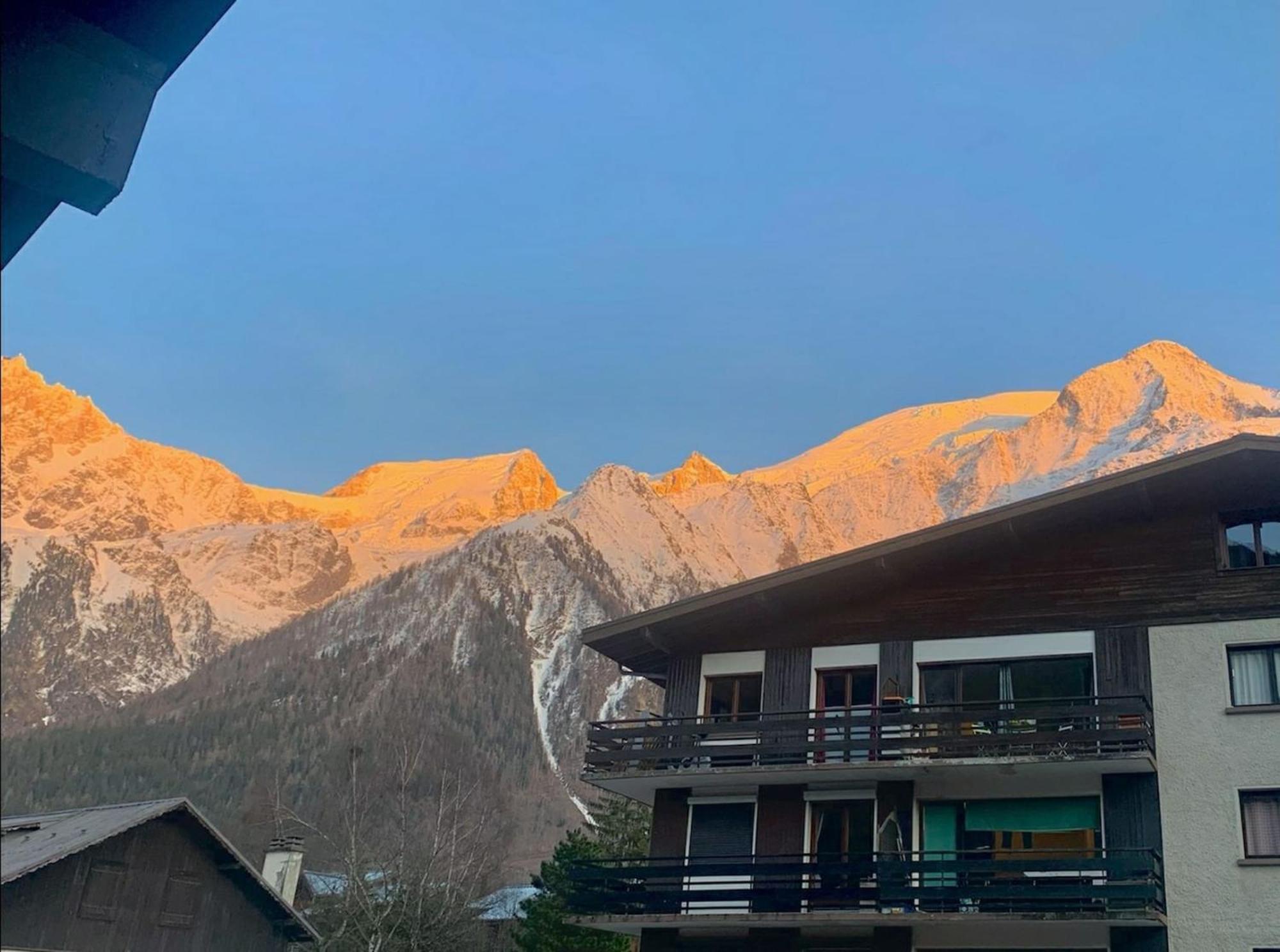 Les Dryades - Renove - Balcon Avec Vue Mt Blanc Les Houches Zewnętrze zdjęcie